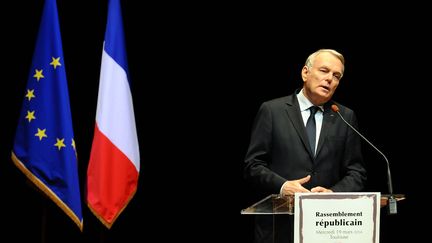 Le Premier ministre Jean-Marc Ayrault &agrave; Toulouse (Haute-Garonne), le 19 mars 2014. (REMY GABALDA / AFP)