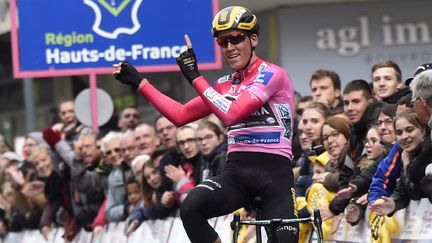 Mike Teunissen, dernier vainqueur des 4 jours de Dunkerque, le 17 mai 2019. (FRANCOIS LO PRESTI / AFP)