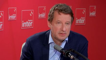 Yannick Jadot, ex-candidat EELV à la présidentielle, le 26 avril 2022 sur France Inter. (FRANCEINTER / RADIO FRANCE)