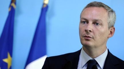 Bruno Le Maire, chargé de coordonner le projet de l'UMP pour 2012 (MIGUEL MEDINA / AFP)