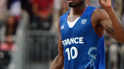 Le joueur de l'équipe de France Yannick Bokolo durant les JO de Londres (MARK RALSTON / AFP)