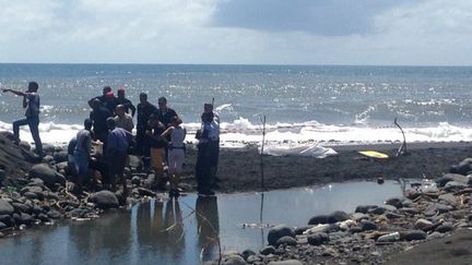 L'attaque du requin s'est produite&nbsp;à Saint-André, sur la côte est de La Réunion, mardi 21 février 2017.&nbsp; (GÉRALDINE BLANDIN / RÉUNION1ERE)