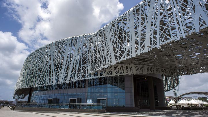 Le mémorial ACTe en Guadeloupe, mai 2015
 (NICOLAS DERNE / AFP)