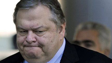 Evangelos Venizelos, ancien rival de Papandrou pour la direction du Pasok, devient un poids lourd du gouvernement (AFP / GEORGES GOBET)