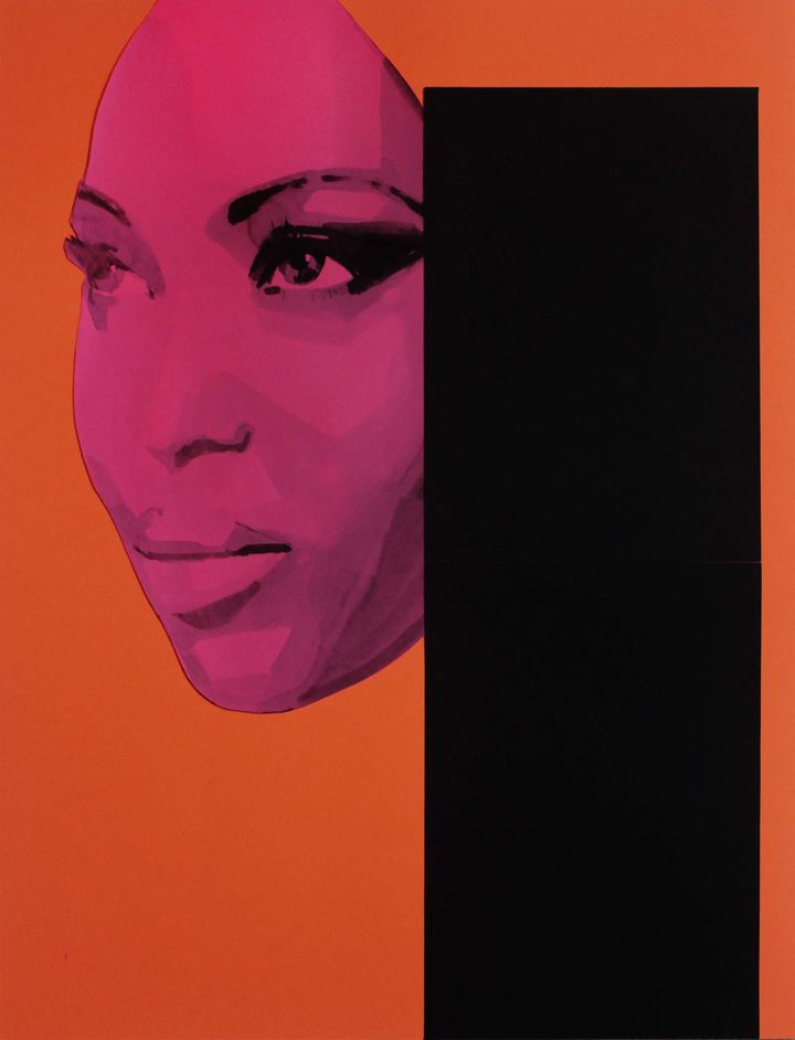 Exposition "Icons" : la mannequin Naomi Campbell croquée par Marc-Antoine Coulon&nbsp; (Marc-Antoine Coulon)