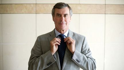 J&eacute;r&ocirc;me Cahuzac, dans son bureau du minist&egrave;re du Budget, &agrave;&nbsp;Paris, le 29 mai 2012. (LIONEL BONAVENTURE / AFP)