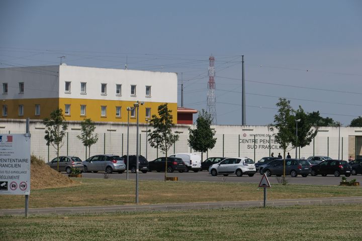 La prison de Réau (Seine-et-Marne), le 1er juillet 2018. (MAXPPP)