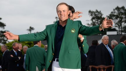 Le golfeur américain Jordan Spieth, vainqueur du Masters d'Augusta (JIM WATSON / AFP)