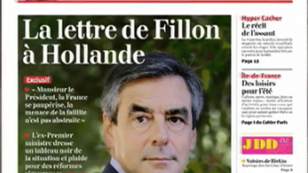 La lettre ouverte de François Fillon à François Hollande