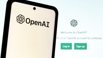 Le service ChatGPT a été conçu par la société OpenAI. (NICOLAS ECONOMOU / NURPHOTO / AFP)