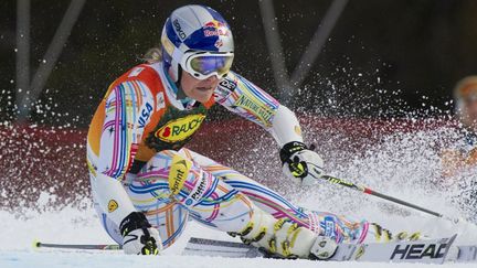 L'Américaine Lindsay Vonn dans ses oeuvres