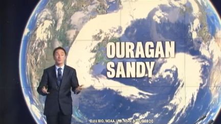 Dans cette r&eacute;gion la plus dens&eacute;ment peupl&eacute;e des Etats-Unis, 50 millions de personnes risquent d'&ecirc;tre touch&eacute;es par l'ouragan Sandy. ( FRANCE 2 / FRANCETV INFO)