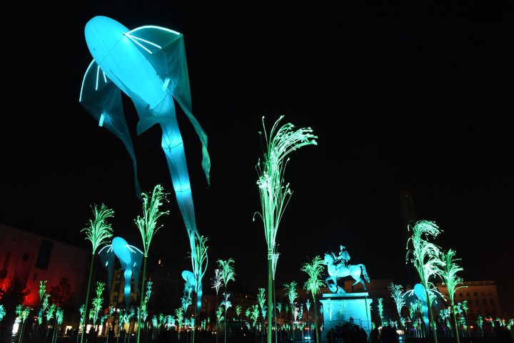 "Prairie éphémère"- Place Bellecour (MURIEL CHAULET)