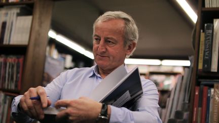 Yann Queffélec, à Nantes, le 21 novembre 2015. (ROMAIN BOULANGER / MAXPPP)