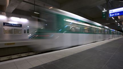 A Paris, la RATP aurait &eacute;t&eacute; confront&eacute;e une dizaine de fois &agrave; des "pousseurs" dans le m&eacute;tro. (JOEL SAGET / AFP)