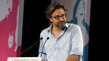 Le politologue Laurent Bouvet, le 25 août 2012 à La Rochelle (Charente-Maritime). (JEAN-PIERRE MULLER / AFP)