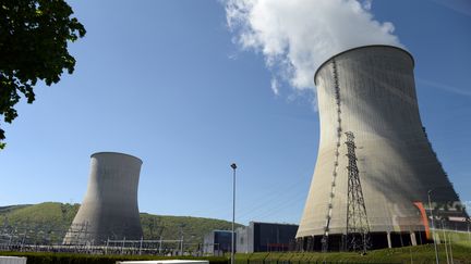 La centrale nucléaire de Chooz, dans les Ardennes, est la deuxième à diminuer sa production d'électricité en raison des fortes chaleurs. (FRANCOIS LO PRESTI / AFP)