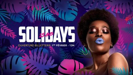 L'affiche de la 25e édition du festival Solidays qui se tiendra en juin à Paris. (SOLIDAYS)