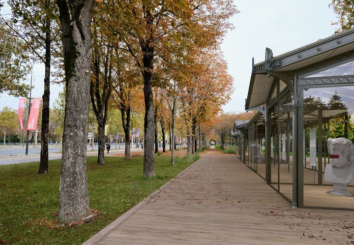 Les 20 hectares de jardins pourraient être transformés en parc. (PCA-STREAM / AFP)