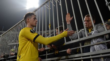 Adnan Januzaj évoluait à Dortmund depuis le début de la saison  (KIRILL KUDRYAVTSEV / AFP)