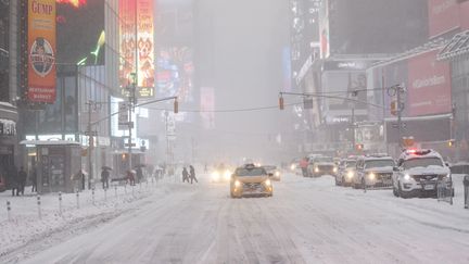 De même, à New York, samedi. (KENA BETANCUR / AFP)