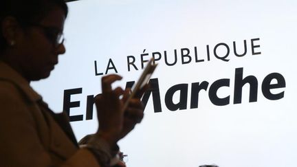 Affiche "La République en Marche". (FRANCETV INFO)