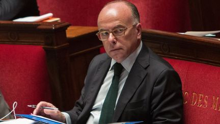 Bernard Cazeneuve, le 19 janvier 2016, &agrave; l'Assembl&eacute;e nationale. (IRINA KALASHNIKOVA / SPUTNIK)