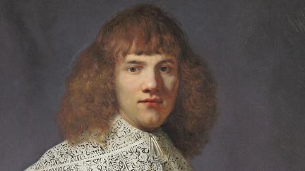 Ce "Portrait d'un jeune homme" de Rembrandt vient d'être découvert par l'expert Jan Six (détail)
