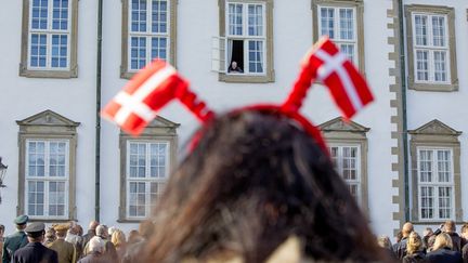 Le palais de Fredensborg lors des 75 ans de la reine Margrethe II. Danemark, le 16 avril 2015. (PATRICK VAN KATWIJK / DPA)