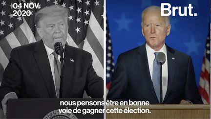 Joe Biden s'approche de la victoire. Donald Trump, lui, estime avoir déjà remporté l'élection. Décryptage.