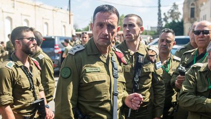 Le chef d'état-major de l'armée israélienne Herzi Halevi le 11 octobre 2023 (IDF / MAXPPP)