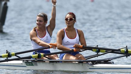 Hélène Lefebvre et Élodie Ravera-Scara-Mozzino en 2016 (JEAN MARIE HERVIO / DPPI MEDIA)