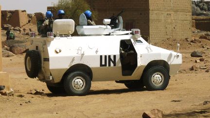 Des soldats de l'ONU patrouillent dans les rues de Kidal, dans le nord du Mali, le 17 juillet 2013. (REUTERS)