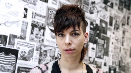 Mademoiselle K le 16 décembre 2014 à Paris
 (Patrick Kovarik / AFP)