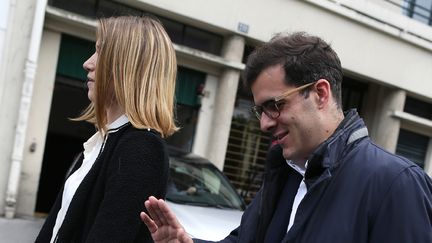 Ismaël Emelien, le 13 mai 2017, à Paris.&nbsp; (CHARLY TRIBALLEAU / AFP)