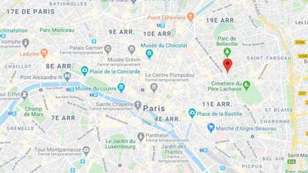Le Saint-Sauveur, un bar du 20e arrondissement de Paris. (GOOGLE MAPS)