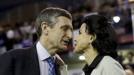 &nbsp; (Frédéric Péchenard et Rachida Dati pendant la campagne des municipales à Paris © MAXPPP)