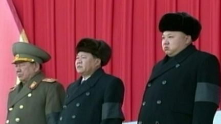 &nbsp; (Le leader nord-coréen Kim Jong-Un le 17 décembre dernier © MAXPPP)