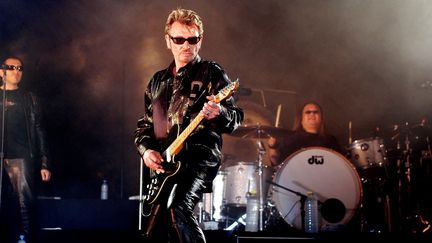 Johnny Hallyday, le 25 mai 2003. (- / AFP)