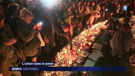 hommages et rassemblements dans toute la France