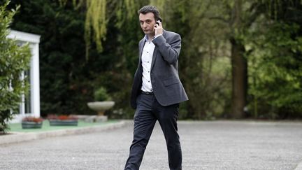 &nbsp; (Florian Philippot demande le rétablissement des frontières nationales © REUTERS/Vincent Kessler)