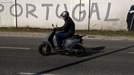 Dans une rue de Lisbonne, en février 2013.  (Jose Manuel Ribeiro)