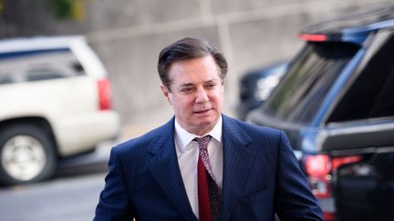 Paul Manafort, le 15 juin 2018, à Washington DC.&nbsp; (BRENDAN SMIALOWSKI / AFP)