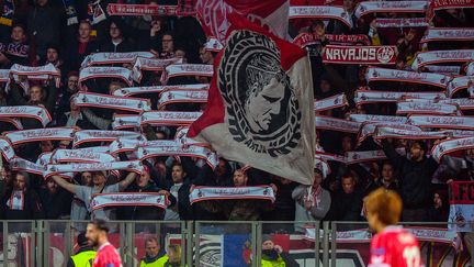 Les supporters de Cologne (MAXIM MALINOVSKY / AFP)