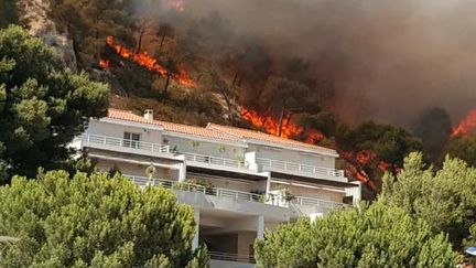 Incendies : 400 hectares partis en fumée près de Marseille