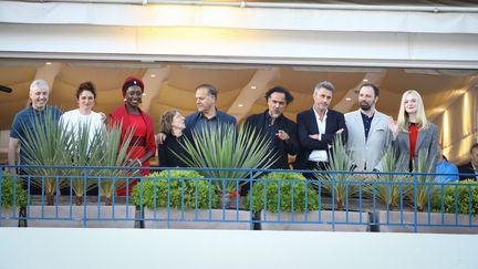 Le jury du 72e festival de Cannes, autour de son président Alejandro Iñarritu (13 mai 2019) (FRED DUGIT / MAXPPP)