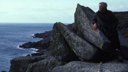 John Le Carré dans les Cornouailles, en février 1983 (JACOB SUTTON / GAMMA-RAPHO / VIA GETTY IMAGES)