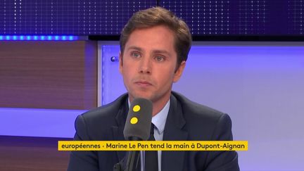 Pieyre-Alexandre Anglade, député LREM de la 4e circonscription des Français établis hors de France, était l'invité de "tout est politique" jeudi 31 mai sur franceinfo. (FRANCEINFO / RADIOFRANCE)