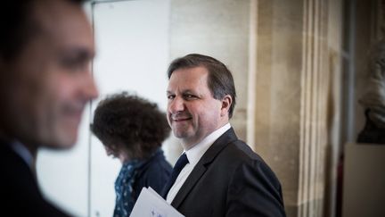 L'ancien député Sylvain Waserman, le 19 mars 2019 à l'Assemblée nationale. (ARTHUR N. ORCHARD / HANS LUCAS)