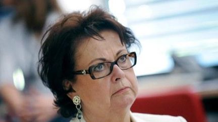 La présidente du Parti chrétien-démocrate Christine Boutin, le 30 juin 2011 (PHILIPPE MERLE/AFP)